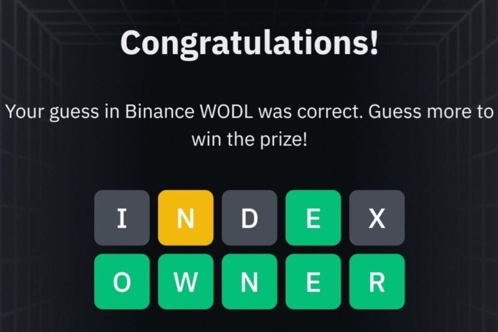 Toady Binance Crypto Wodl Answer 11 September 2022