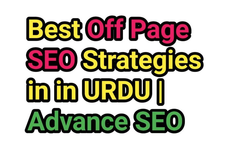 Off page seo