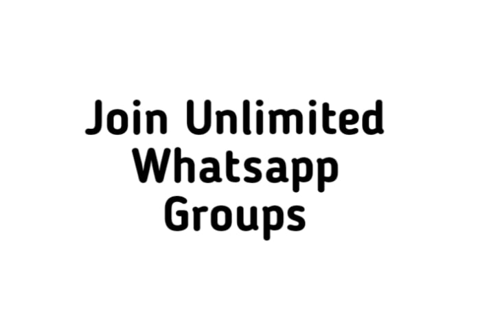 Whatsapp groups