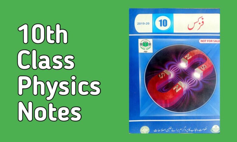 10th physics notes download urdu medium
