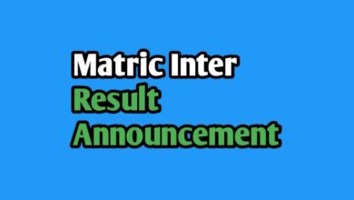 Matric Inter Result 2021 Announcement Dates