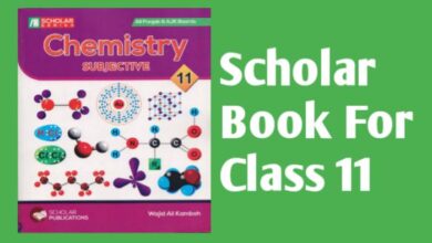 Scholar Chemistry notes for class 11