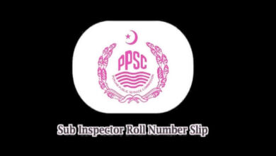 PPSC Roll No Slip