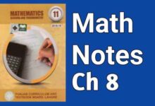 Class 11 Math Notes