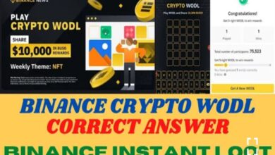 Today Binance Wodl All Letter Answers 24 August 2022