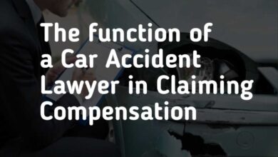 The function of a Car Accident Lawyer in Claiming Compensation