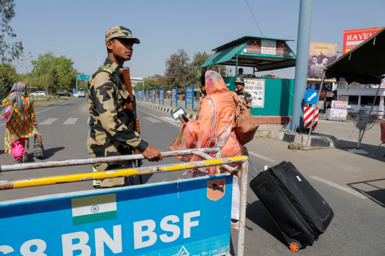 Clashes on the Line of Control between India and Pakistan